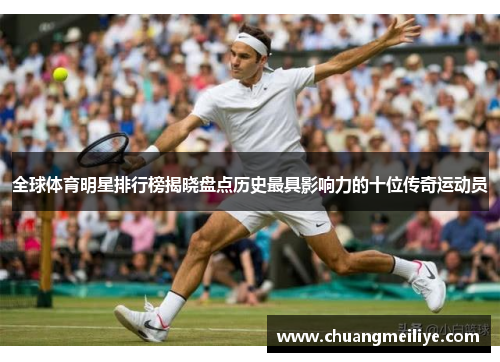 全球体育明星排行榜揭晓盘点历史最具影响力的十位传奇运动员
