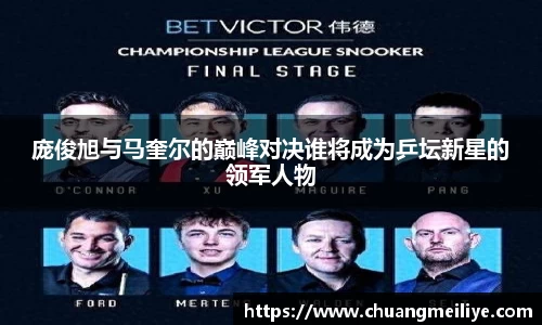 庞俊旭与马奎尔的巅峰对决谁将成为乒坛新星的领军人物